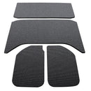 DEI 11-18 Jeep Wrangler JK 4-Door Boom Mat Headliner - 4 Piece - Black-1