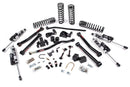 JKS 07-18 Jeep JK 2Dr 3.5in J-Konnect Lift System - FOX Remote Resi-1
