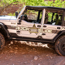 Rock Slide 07-18 Jeep JK 4 Door Step-Slider Rocker Guards-3