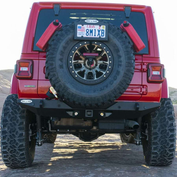 Rock Slide 18-22 Jeep JL 2-4 Door Rigid Rear Bumper Shorty/No Tire Carrier