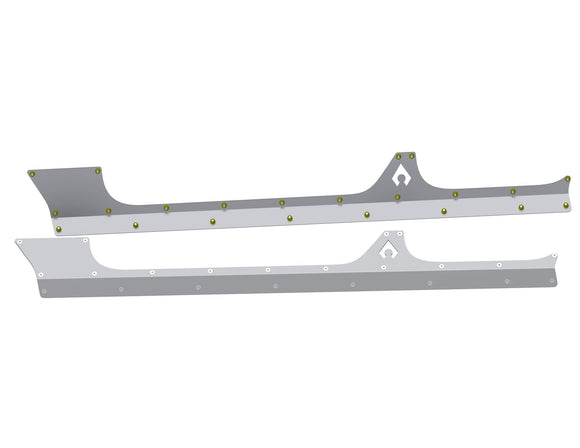 Artec Industries 18-25 Jeep Wrangler JLU Wrangler Jlu Aluminum Rocker Armor