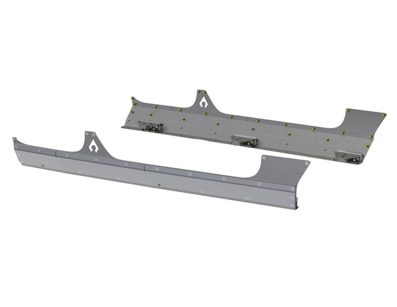 Artec Industries 18-25 Jeep Wrangler JLU Wrangler Jlu Boatside Steel & Aluminum Rocker Armor