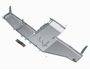 Artec Industries 21-25 Jeep Wrangler JLU Wrangler Jl 4Xe Bellypan Skid w/ Oil Door 4Dr 2.0L 2021-Up-1