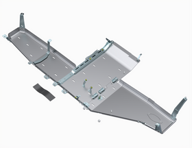 Artec Industries 21-25 Jeep Wrangler JLU Wrangler Jl 4Xe Bellypan Skid w/ Oil Door 4Dr 2.0L 2021-Up