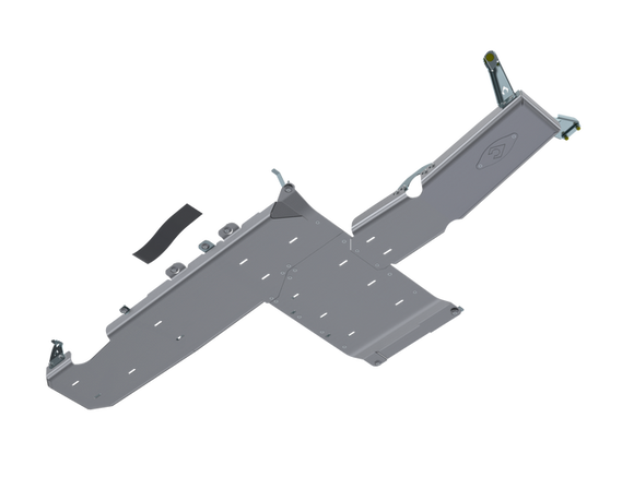 Artec Industries 2018-2020 Jeep Wrangler JL Sahara Full Bellypan w/ Oil Door - 4 Door 3.6L Aluminum