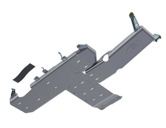 Artec Industries 2018-2020 Jeep Wrangler JL Sahara Jl Full Bellypan w/ Oil Door - 2 Door 3.6L Alum