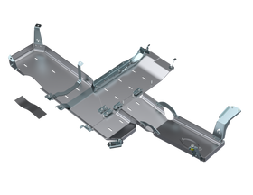 Artec Industries 2018-2020 Jeep Wrangler JL Sahara Jl Full Bellypan w/ Oil Door - 2 Door 3.6L Alum