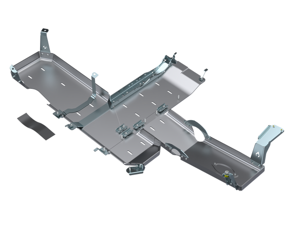 Artec Industries 2018-2020 Jeep Wrangler JL Sahara Jl Full Bellypan w/ Oil Door - 2 Door 3.6L Alum