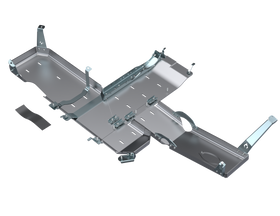 Artec Industries 21-25 Jeep Wrangler JL Sahara Jl Full Bellypan w/ Oil Door - 2 Door 3.6L Alum