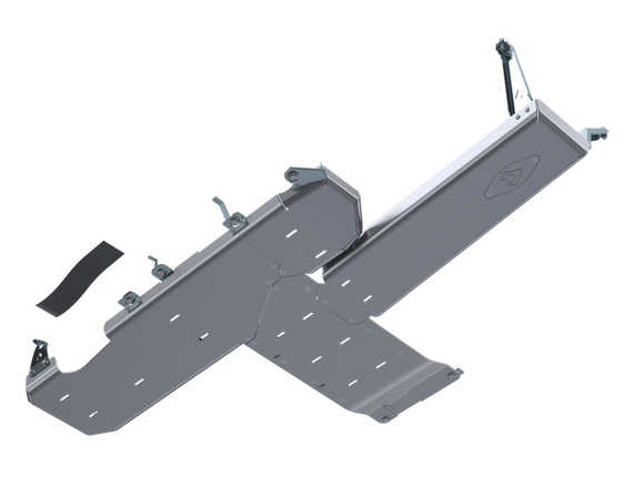 Artec Industries 18-25 Jeep Wrangler JL Sahara Jl Full Bellypan w/ Oil Door - 2 Door 2.0L Alum
