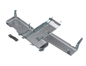 Artec Industries 18-25 Jeep Wrangler JL Sahara Jl Full Bellypan w/ Oil Door - 2 Door 2.0L Alum