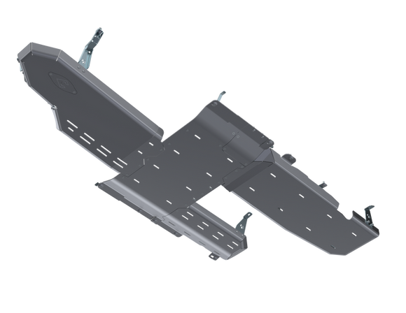 Artec Industries 20-25 Jeep Wrangler JL Sahara Full Bellypan w/ Oil Door -4 Door 3.0L Diesel Alum