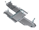 Artec Industries 20-25 Jeep Wrangler JL Sahara Full Bellypan w/ Oil Door -4 Door 3.0L Diesel Alum-1