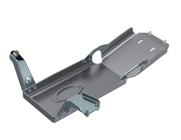 Artec Industries 18-20 Jeep Wrangler JL Sahara Oil Skid Only w/ Oil Door -2 & 4 Door 3.6L Aluminum