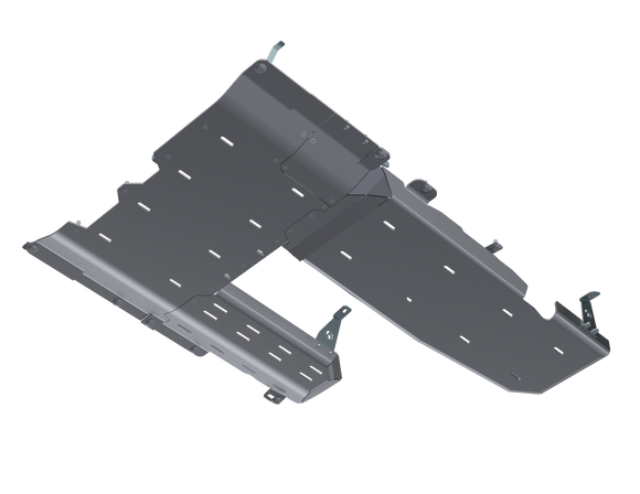 Artec Industries 20-25 Jeep Wrangler JL Sahara T-Case/Fuel Skid/ Dpf Only -4 Door 3.0L Diesel Alum