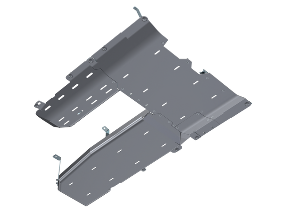 Artec Industries 20-25 Jeep Wrangler JL Sahara T-Case/Fuel Skid/ Dpf Only -4 Door 3.0L Diesel Alum