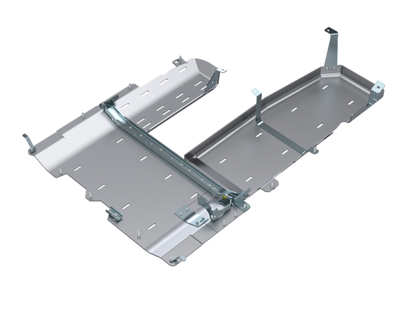 Artec Industries 20-25 Jeep Wrangler JL Sahara T-Case/Fuel Skid/ Dpf Only -4 Door 3.0L Diesel Alum