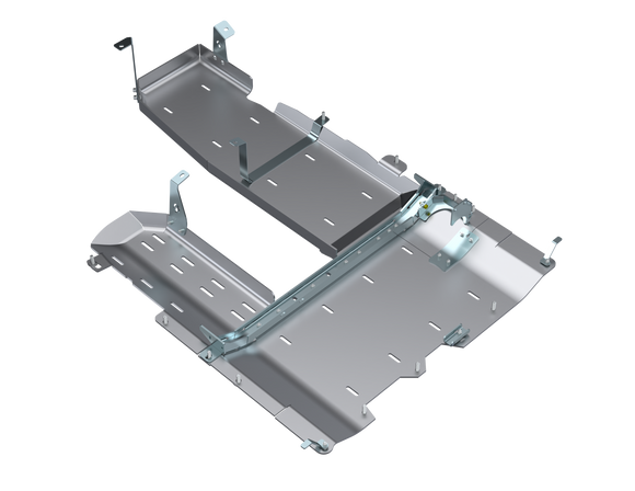 Artec Industries 20-25 Jeep Wrangler JL Sahara T-Case/Fuel Skid/ Dpf Only -4 Door 3.0L Diesel Alum