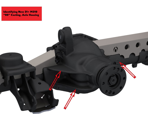 Artec Industries 20-25 Jeep Wrangler JL D44 M210 New Front Axle Casting Rubicon All Jt Front Axles