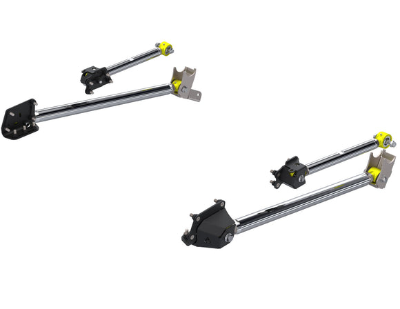 Artec Industries 18-25 Jeep Wrangler JLU Sport Rear Bolt-On Long Arm Susp Brkt M220 Axle 7075 Links