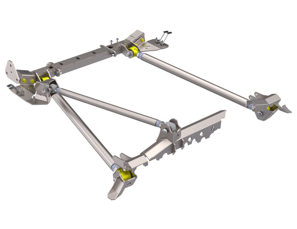 Artec Industries 18-25 Jeep Wrangler JLU Front Et3 Long Arm Upgrade 4130 Dom Steel Links