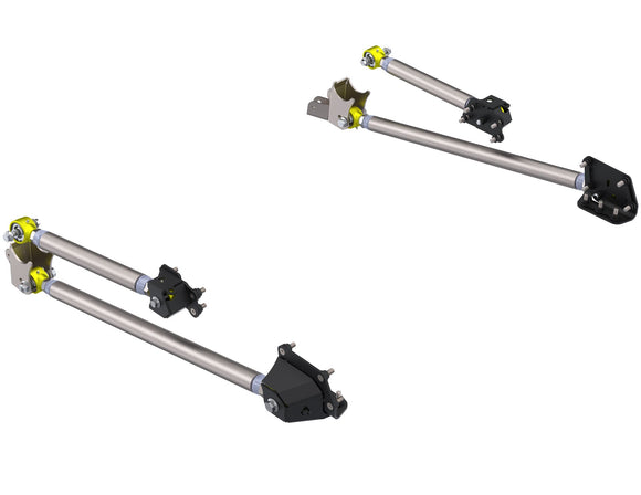 Artec Industries 18-25 Jeep Wrangler JLU Sport Rear Bolt-On Long Arm Susp Brkt Upgrade 1 Ton Axle