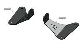 Artec Industries 18-25 Jeep Wrangler JL Jt Jl-Jt 40In Hood Light Mount - 0