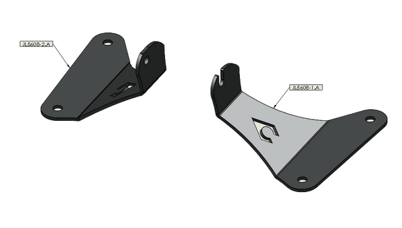 Artec Industries 18-25 Jeep Wrangler JL Jt Jl-Jt 40In Hood Light Mount