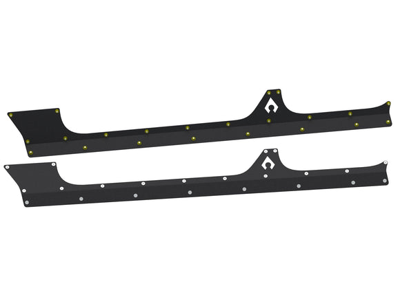 Artec Industries 18-25 Jeep Wrangler JLU Wrangler Jlu Aluminum Rocker Armor Powder Coated