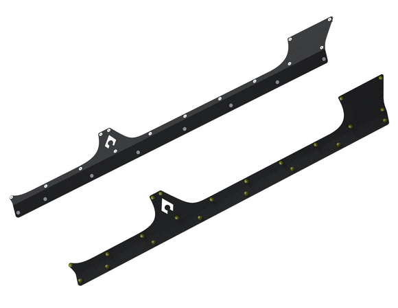 Artec Industries 18-25 Jeep Wrangler JLU Wrangler Jlu Aluminum Rocker Armor Powder Coated