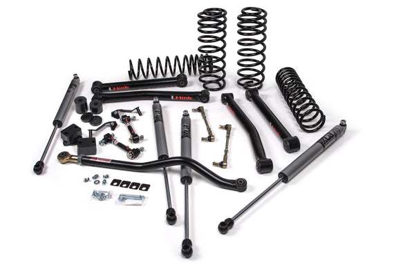 JKS 18-21 Jeep JL J-Konnect 2.5in 4Dr w/Fox Adventure Series Shocks HD Rate Coils