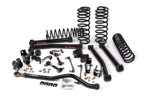 JKS 18-21 Jeep JL J-Konnect 2.5in 4Dr w/Shock Extension Brackets HD Rate Coils