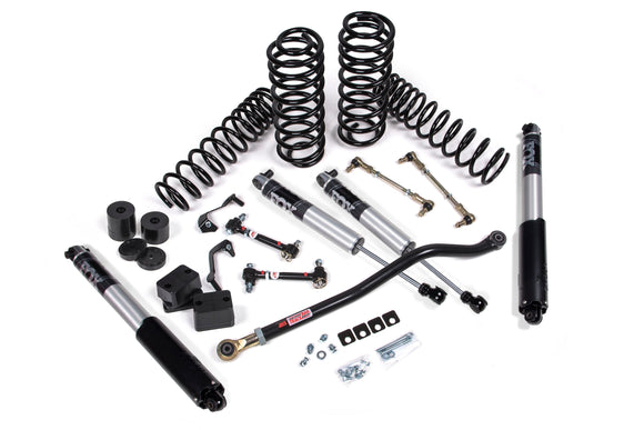 2018-2024 Jeep Wrangler J-Venture 3.5in 4Dr w/Fox 2.5 Performance Series Shocks STD Rate Coils