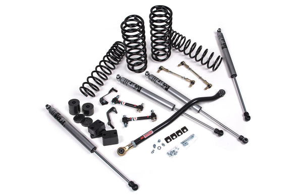 JKS 18-21 Jeep JL J-Venture 3.5in 4Dr w/Fox Adventure Series Shocks HD Rate Coils