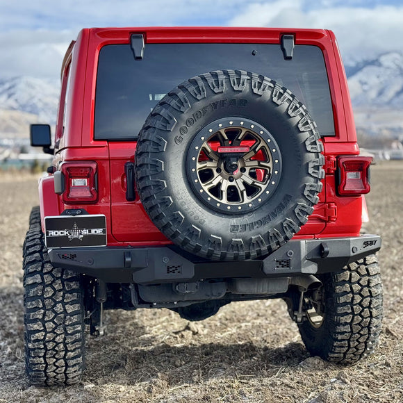 NEW Aluminum Full Rear Bumper For Jeep JL