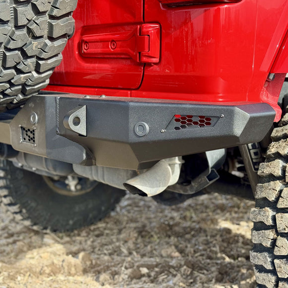 NEW Aluminum Full Rear Bumper For Jeep JL