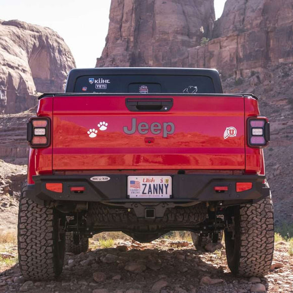 Rock Slide 20-22 Jeep JT Gladiator Rigid Rear Bumper / No Tire Carrier