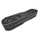 DS18 Jeep Gladiator JT 2020-UP 4 x 8in Subwoofers Included (ZR8.2D) Underseat Box Black -LED Lights-1