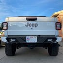 Artec Industries 20-25 Jeep Wrangler Sahara Jt Rear Bumper Aluminum Corner Skids-3