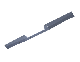 Artec Industries 20-25 Jeep Wrangler Gladiator High Clearance Comp Rear Bumper Center Skid