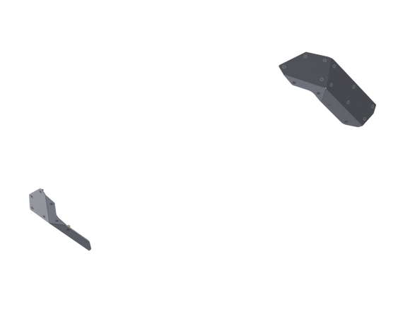 Artec Industries 20-25 Jeep Wrangler Gladiator High Clearance Rear Bumper Corner Pods Skids