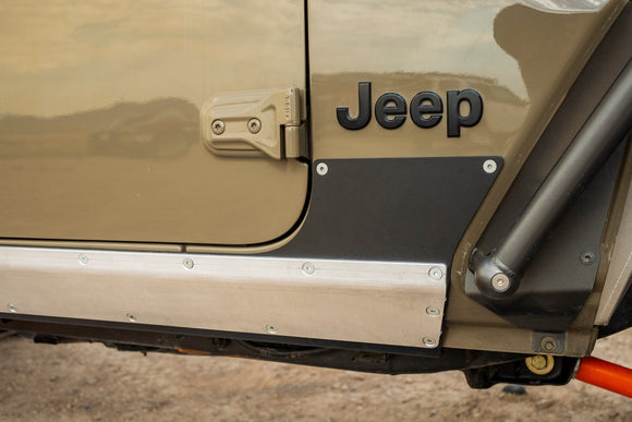 Artec Industries 20-25 Jeep Wrangler Gladiator Jt Boatside Steel & Aluminum Rocker Armor