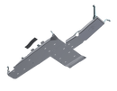 Artec Industries 20-25 Jeep Wrangler Sahara Jt Gladiator Full Bellypan w/ Oil Door 3.0L Diesel Alum-2