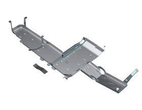 Artec Industries 20-25 Jeep Wrangler Sahara Jt Gladiator Full Bellypan w/ Oil Door - 3.6L Alum