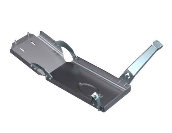 Artec Industries 20-25 Jeep Wrangler Sahara Jt Gladiator Oil Skid Only w/ Oil Door - 3.6L Alum
