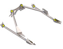 Artec Industries 20-25 Jeep Wrangler Sport Jt Rear Long Arm Susp Brkt M220 Axle 4130 Steel Links-1