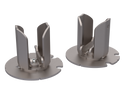 Artec Industries 20-25 Jeep Wrangler Gladiator Jt Rear Frame Side Coil Spring Keeper Kit-1