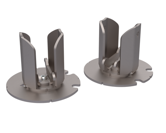 Artec Industries 20-25 Jeep Wrangler Gladiator Jt Rear Frame Side Coil Spring Keeper Kit