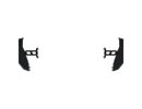 Artec Industries 20-25 Jeep Wrangler Gladiator High Clearance Comp Rear Bumper Corner Pods-4