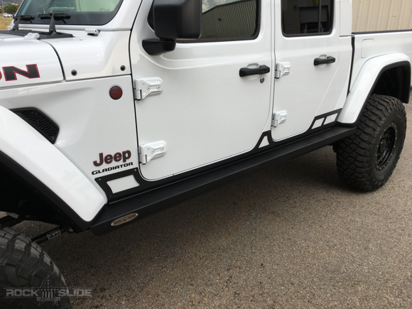 Rock Slide 20-22 Jeep JT Gladiator Step-Slider Rocker Guards